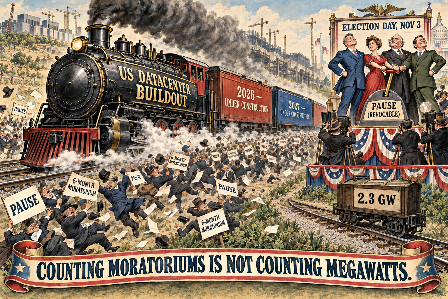 Everyone Says Datacenter Moratoriums Are Killing the US Buildout. We disagree