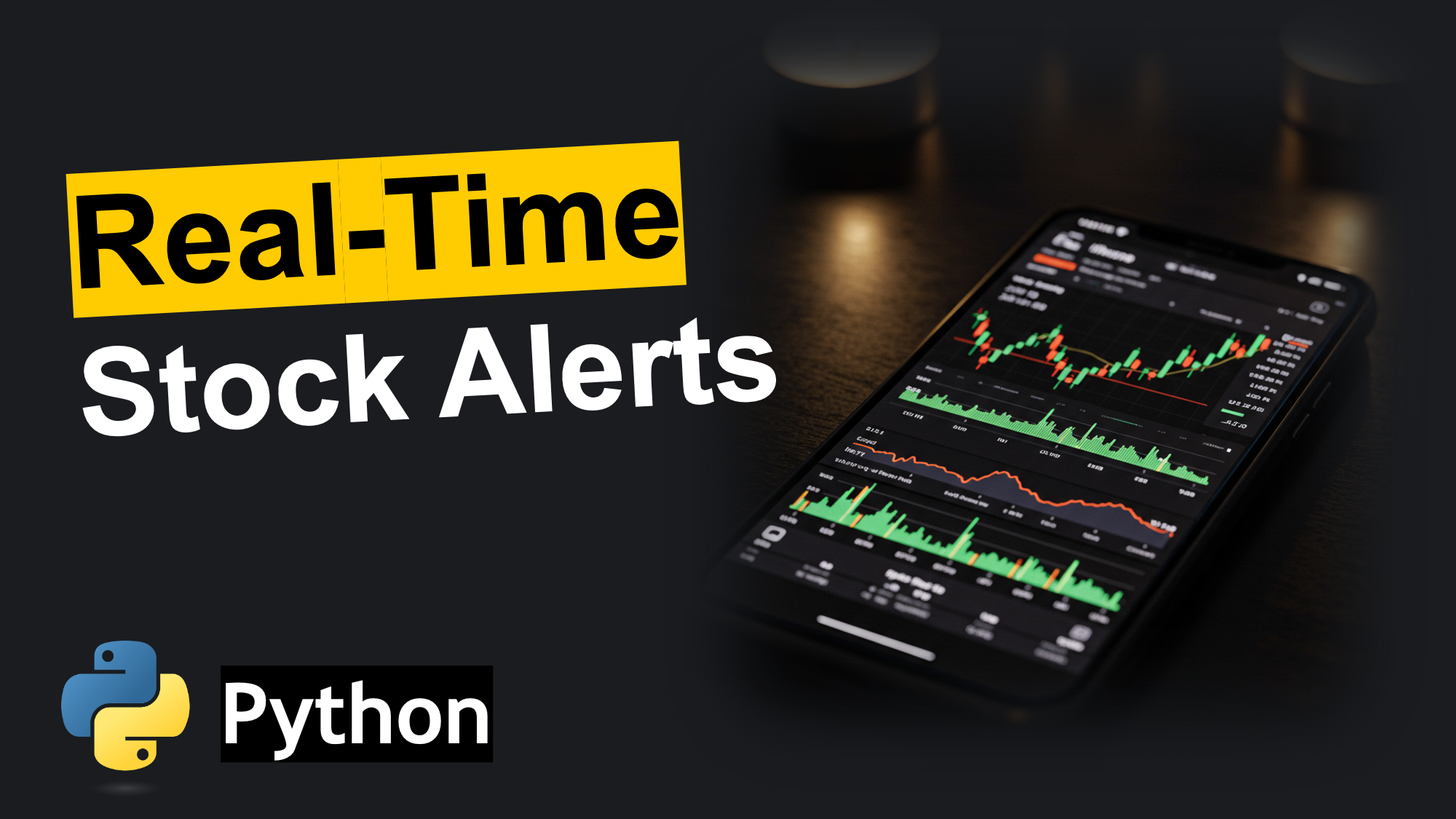 Get Real Time Stock Drop Alerts with Python Automation