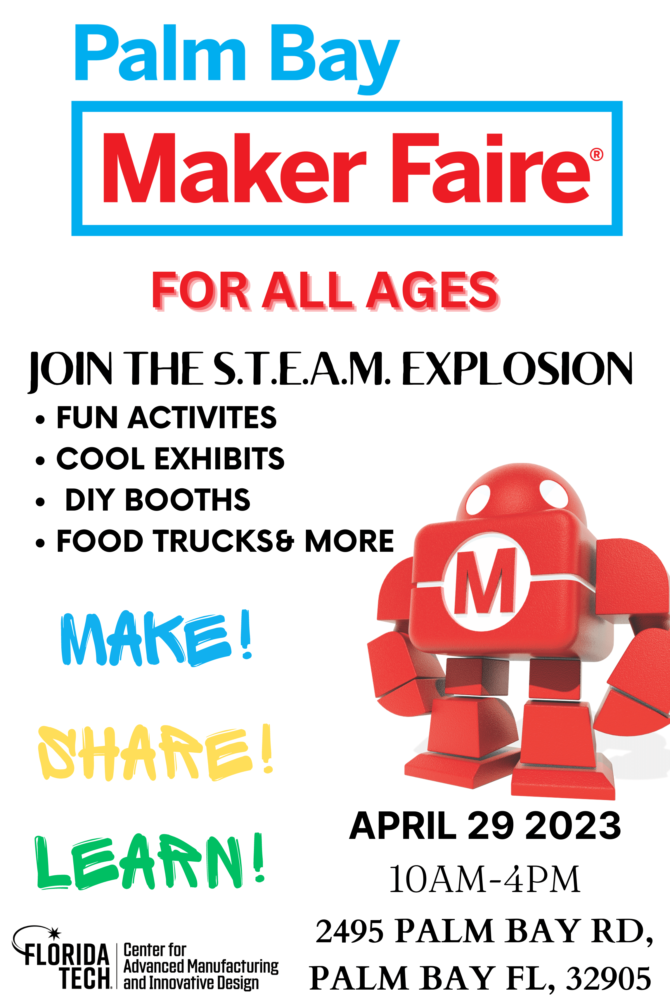 Image for article: Palm Bay Maker's Faire a Fun and Family-Friendly Event