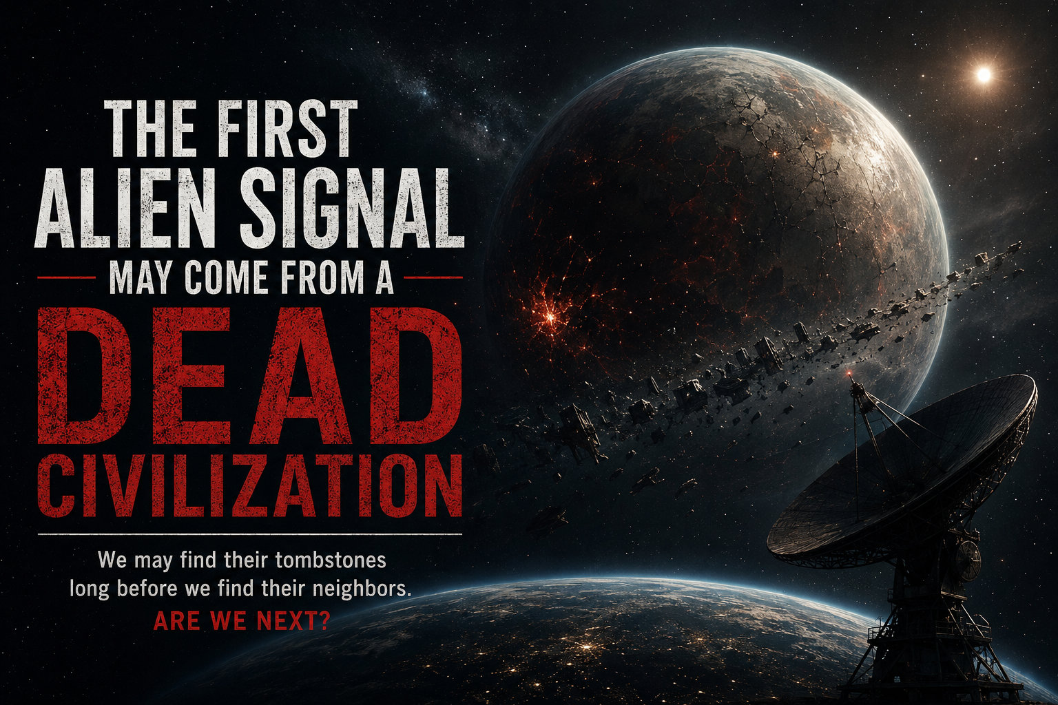The First Alien Signal May Come From a Dead Civilization