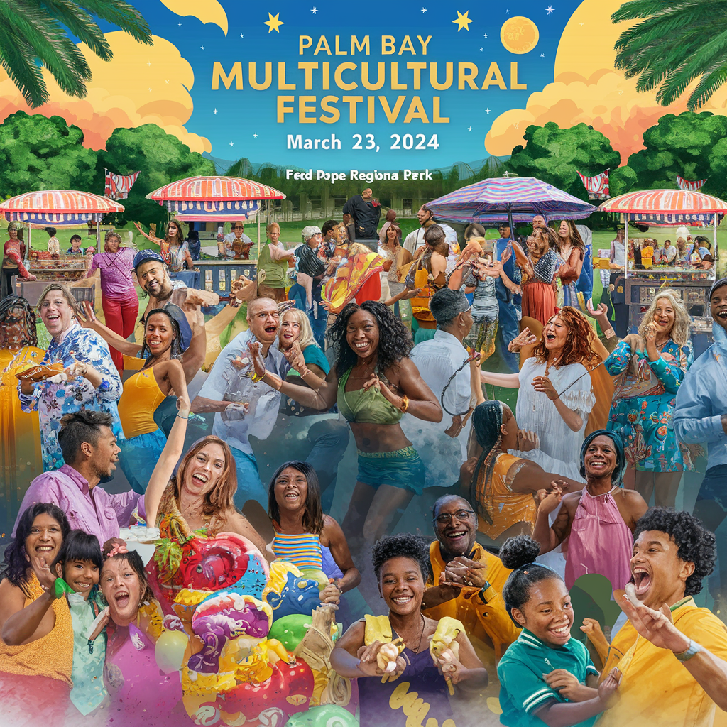 Image for article: Final Countdown to the Palm Bay Multicultural Festival 🌟🎈