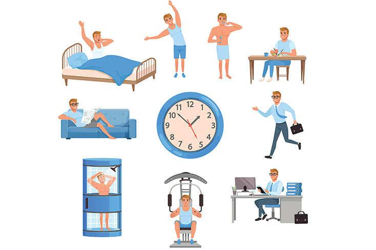 La mia routine quotidiana 2024