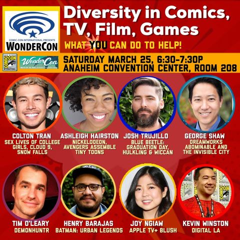 New Podcast! My Wonder Con Schedule!