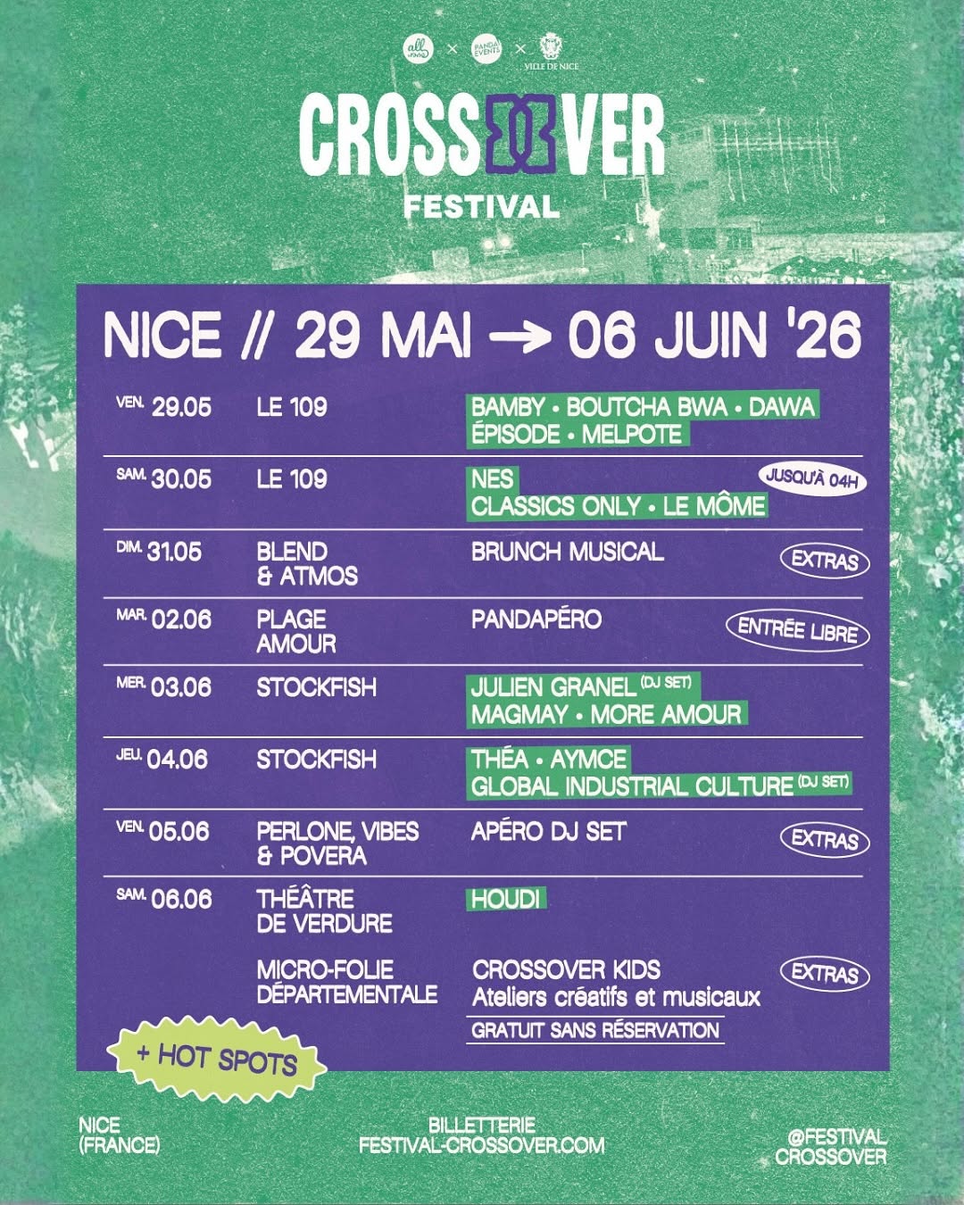 On l’attendait : le Crossover Festival fait son come back !