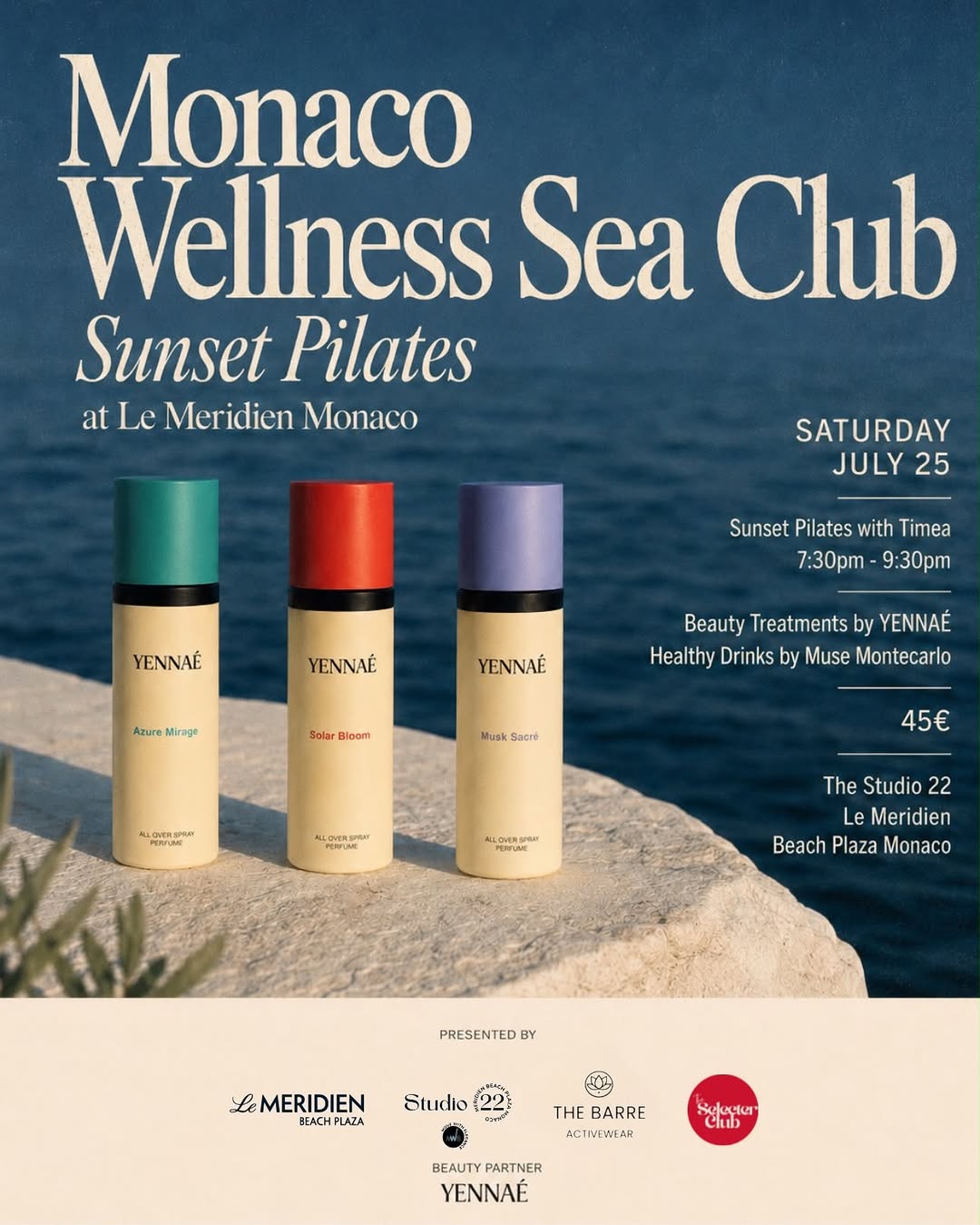 Monaco Wellness Sea Club appelle ton summer reset