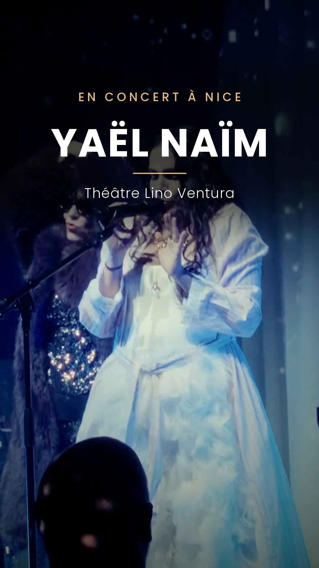 Yaël Naïm pose sa voix au Théâtre Lino Ventura !