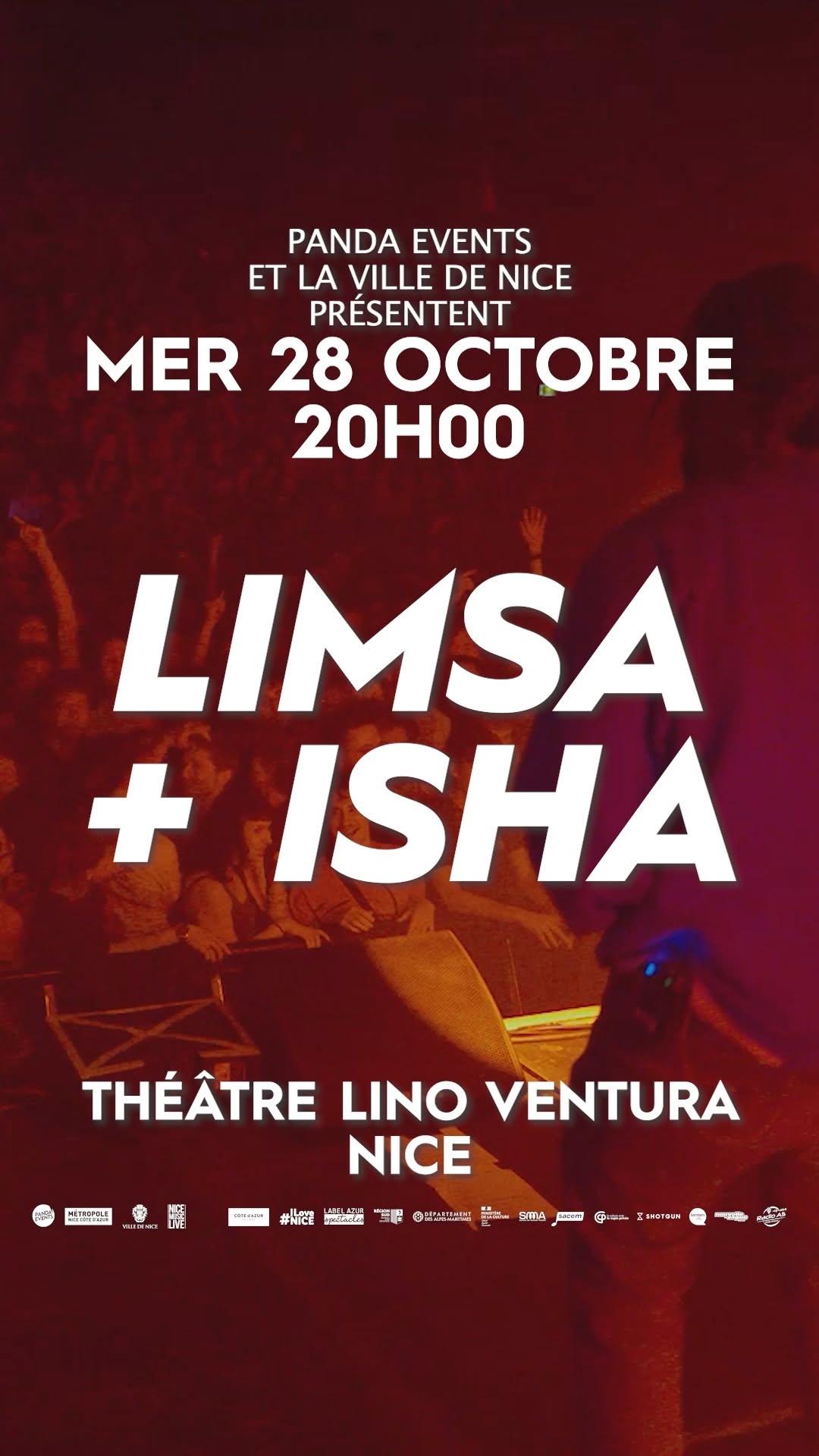 Retrouve Isha & Limsa au Théâtre Lino Ventura