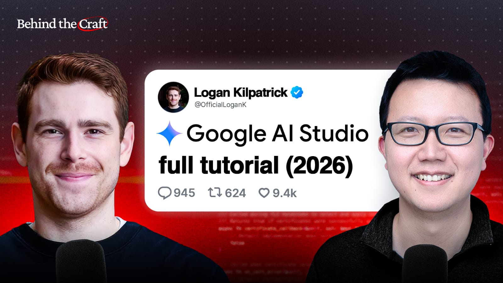 I-Google AI Studio Eyinhloko Ye-Prototyping emizuzwini engama-40 | Logan Kilpatrick