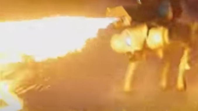 You Can Now Buy Thermonator, a Flamethrower-Wielding Robotic Dog for Less Than $10,000 
