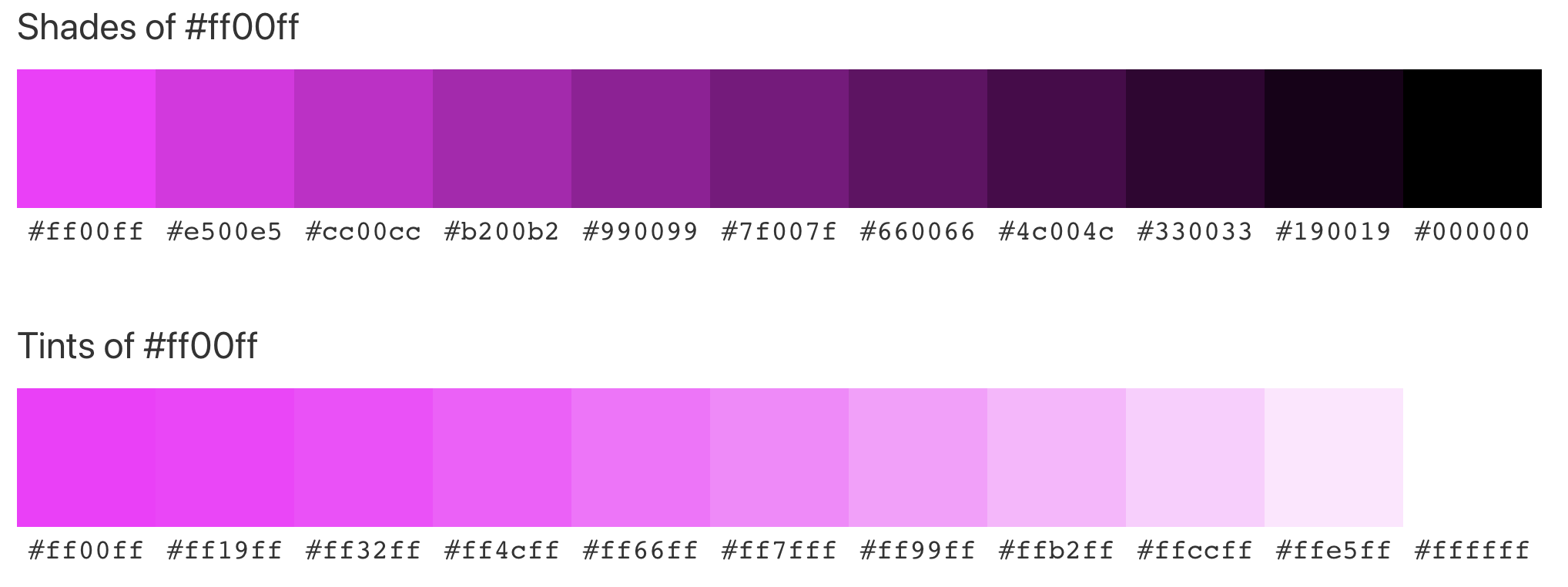 Color Basics using RRGGBB - by Dusty Hope - ( & )