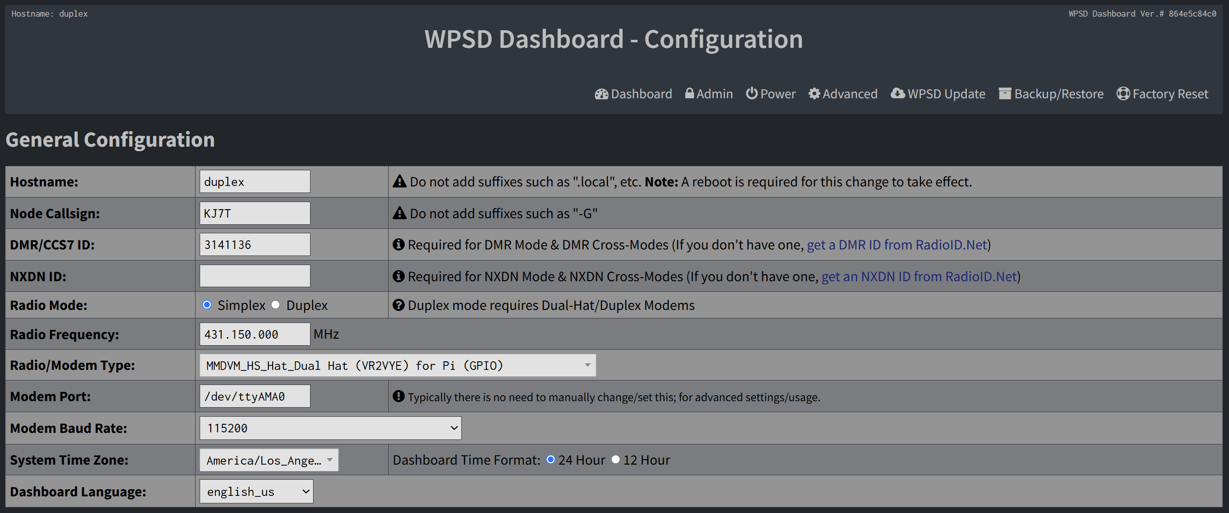 Selecting the correct modem