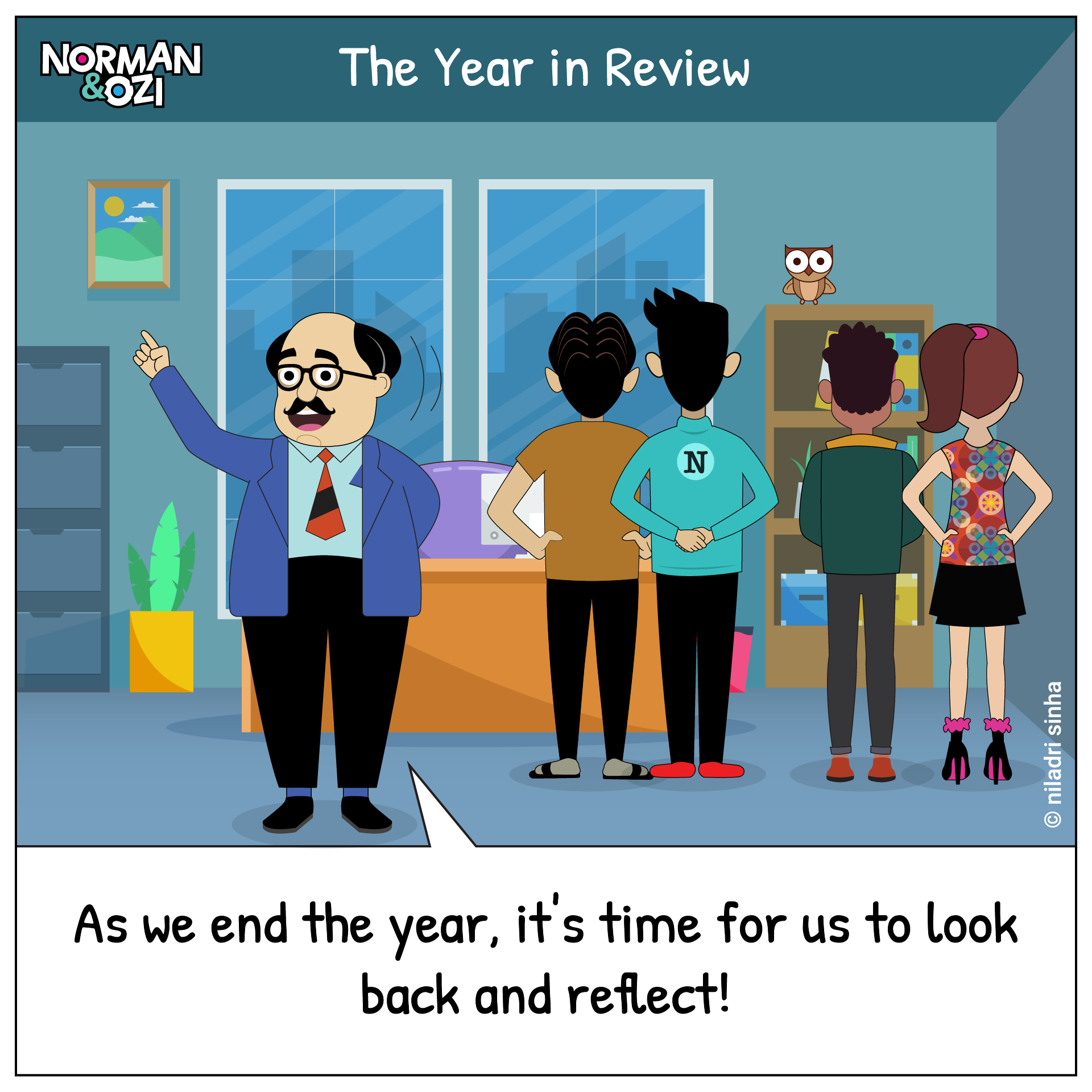 Work Reflection Comics 13 Corporate Cartoons to Brighten Your Day at Workplace