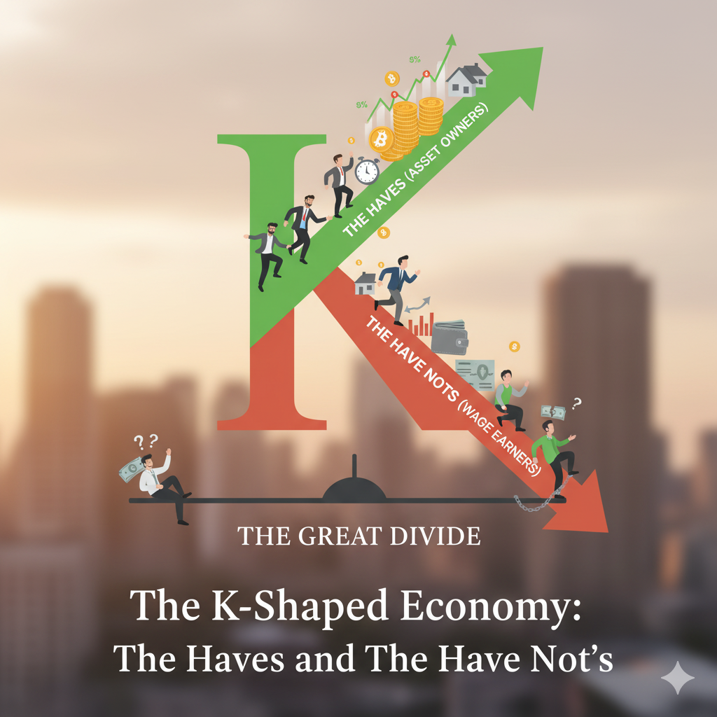 Analysis of Victor Khosla's K-Shaped Economy Warning and Credit Spread Risks