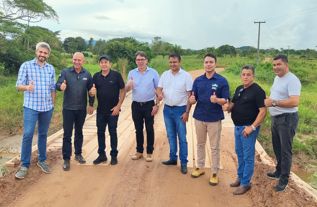 Ezequiel Neiva anuncia a liberação de R$ 700 mil para ponte mista em concreto e aço sobre o Rio Tari, e Jaru