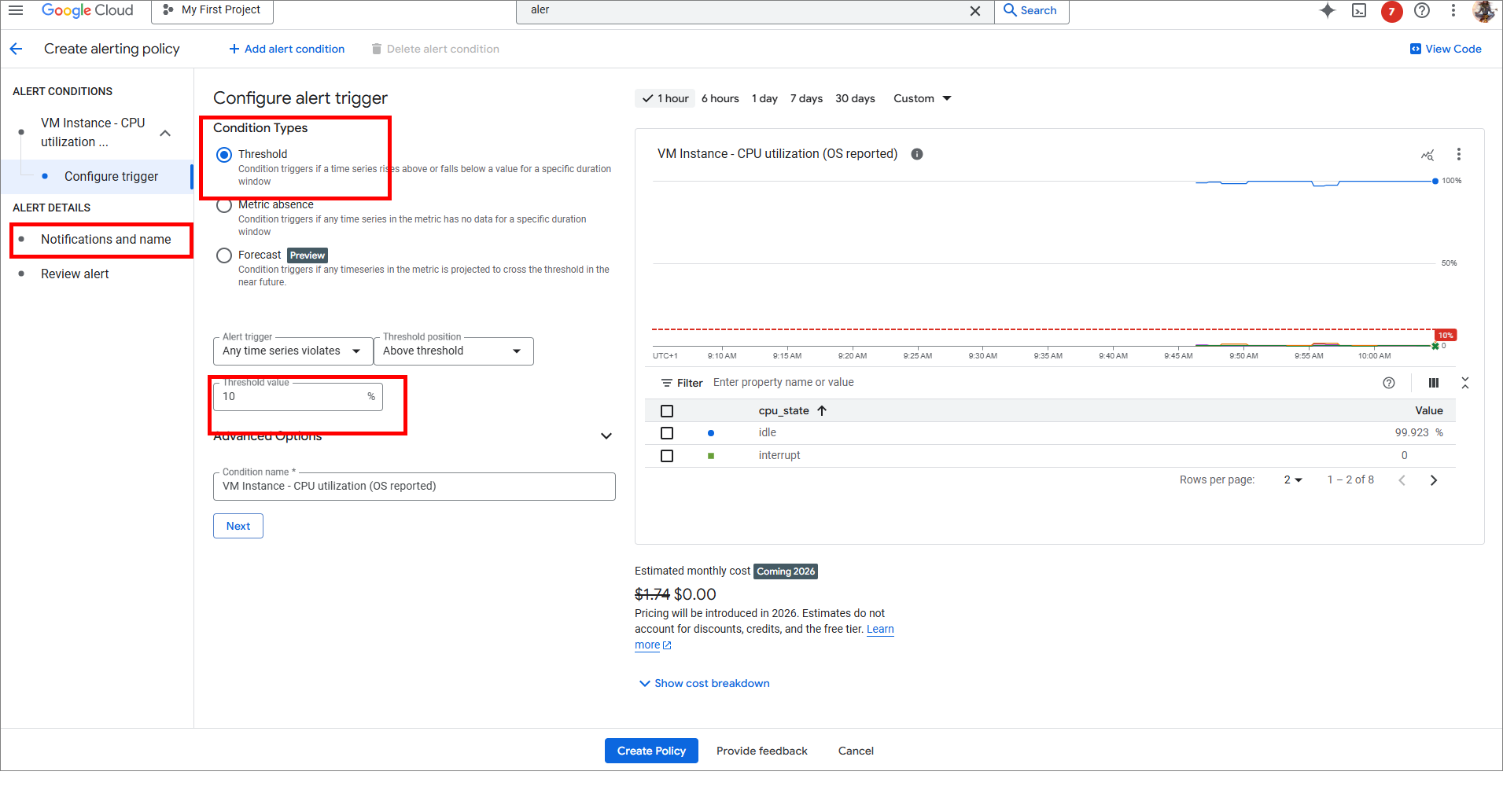 Never Miss a CPU Spike: Set Up Custom Alert Matrix in GCP