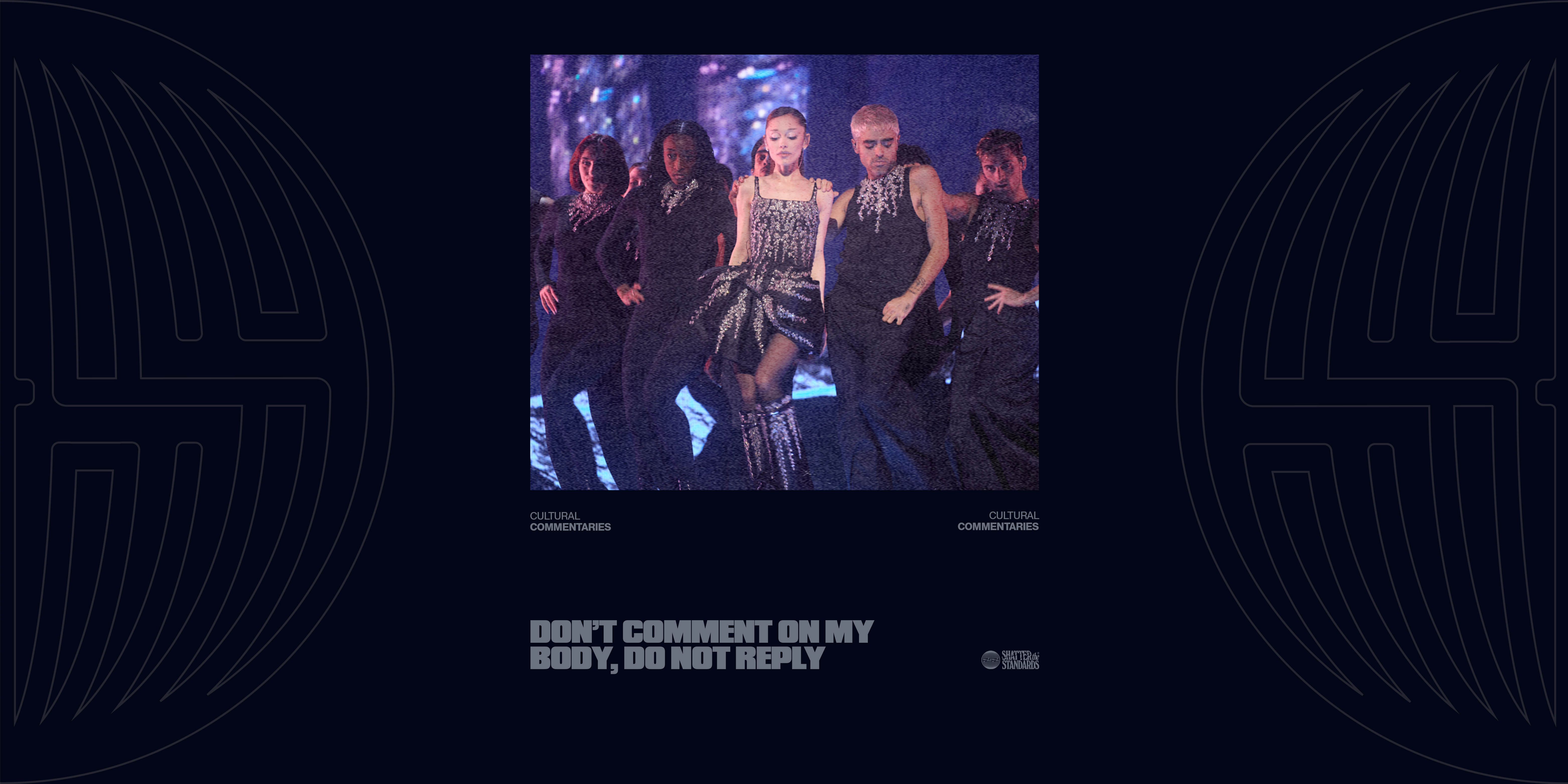 Don’t Comment on My Body, Do Not Reply