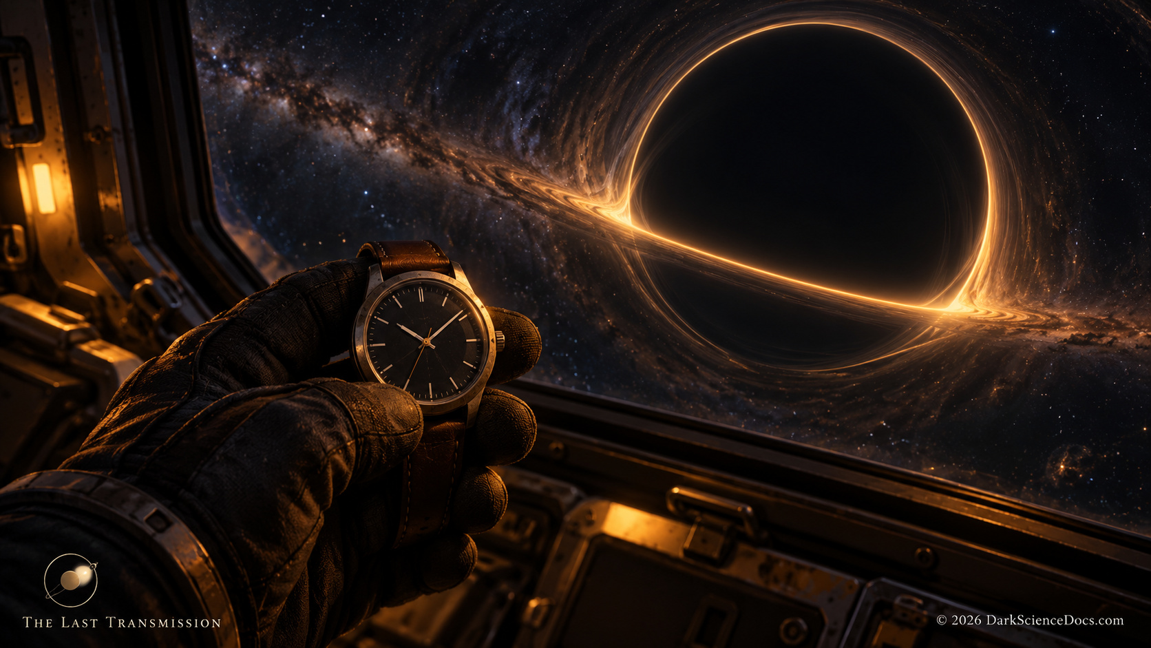 Concept artwork. A personal clock follows a different question from the size of a spatial snapshot.