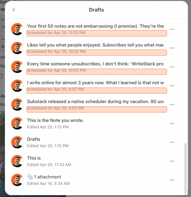 How to Schedule Notes on Substack (2026 Guide) - by Orel