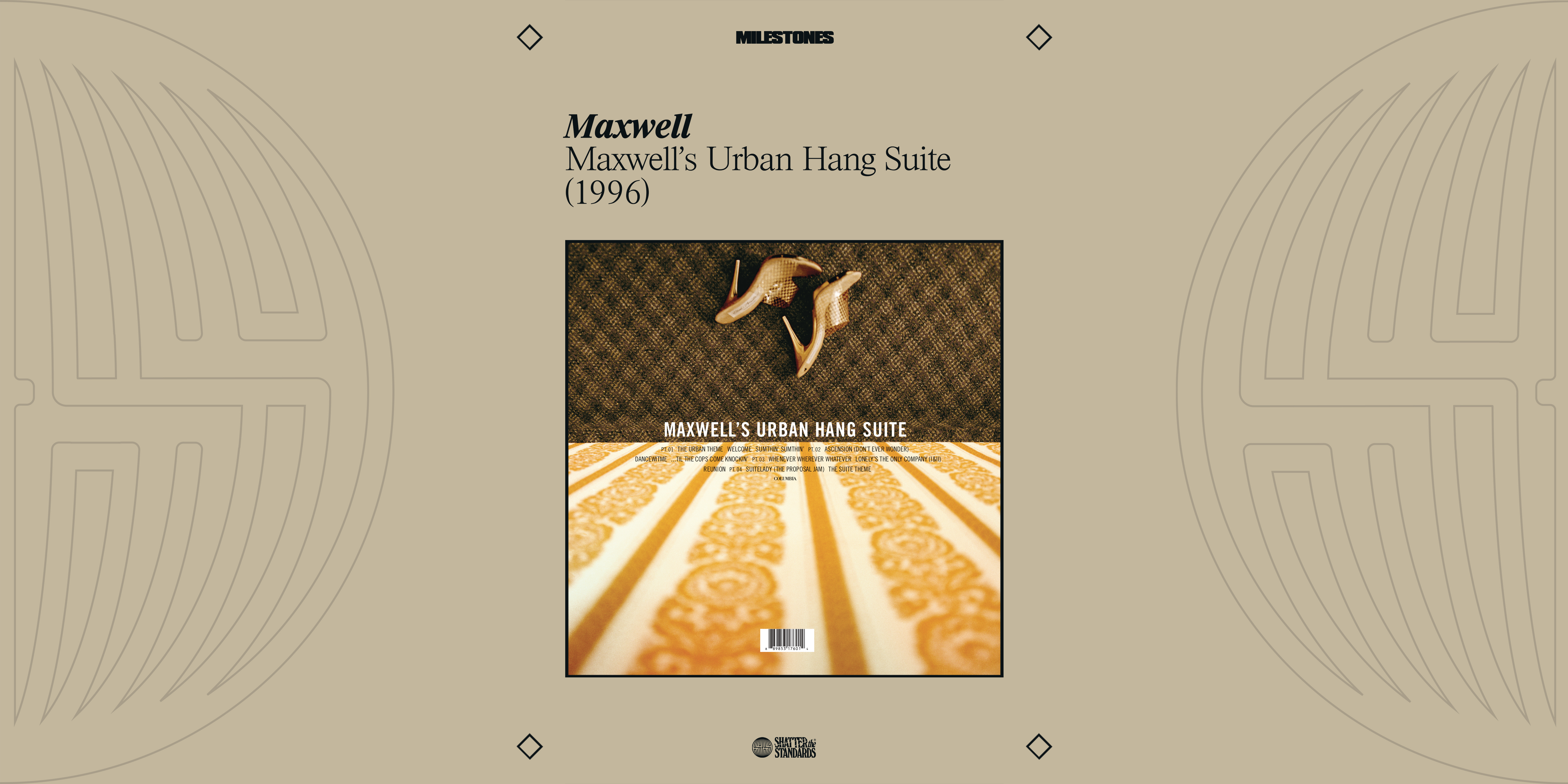Milestones: Maxwell’s Urban Hang Suite by Maxwell
