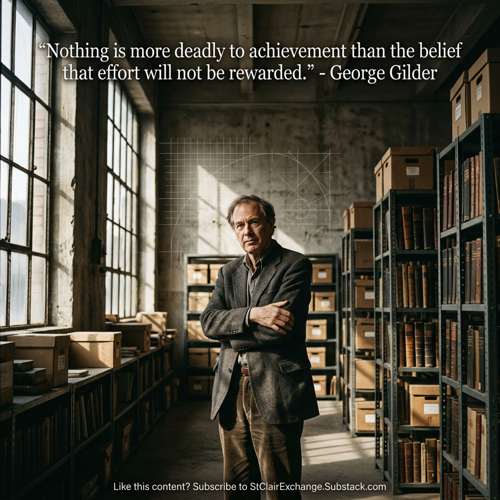 Nothing is more deadly to achievement than the belief that effort will not be rewarded. - George Gilder