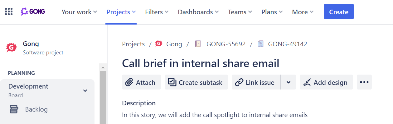Image from How Gong builds product