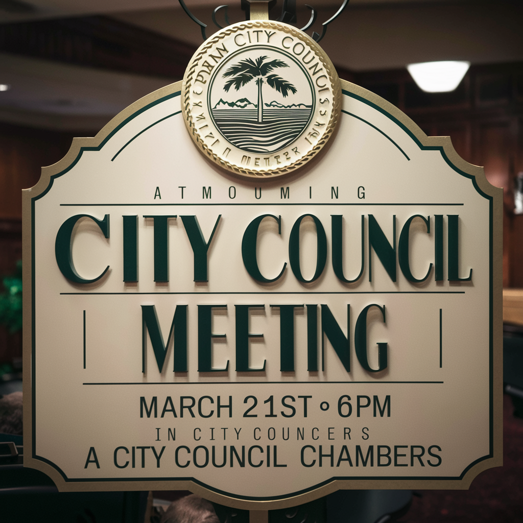 Image for article: 🌴 Palm Bay City Council Meeting: Unveiling the Future