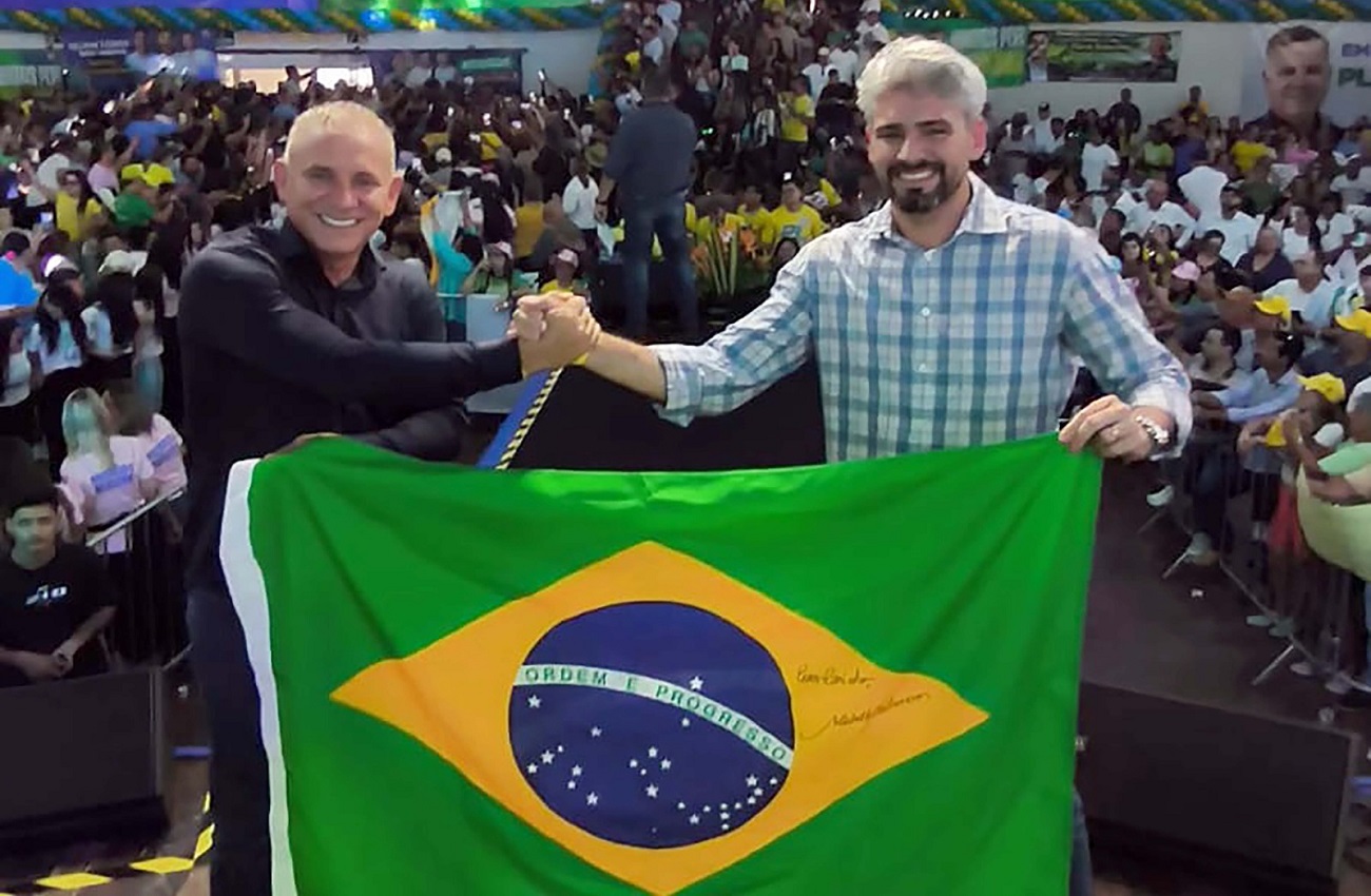 Ezequiel Neiva e Wiveslando Neiva se filiam ao PL durante evento em Ji-Paraná