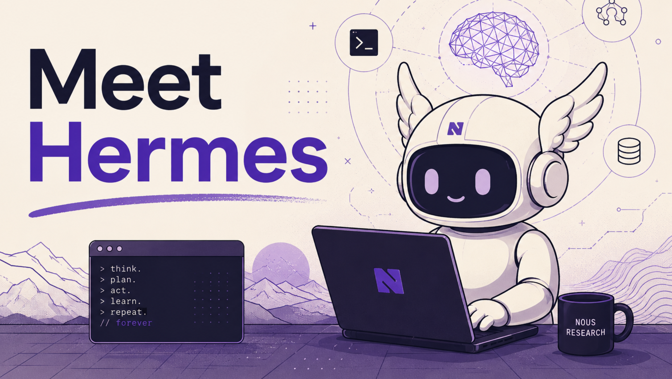 What If Your AI Could Remember Everything and Learn Forever? Meet Hermes.