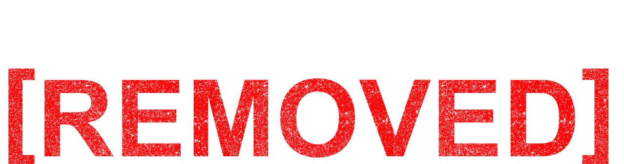 Substack banner for @removed