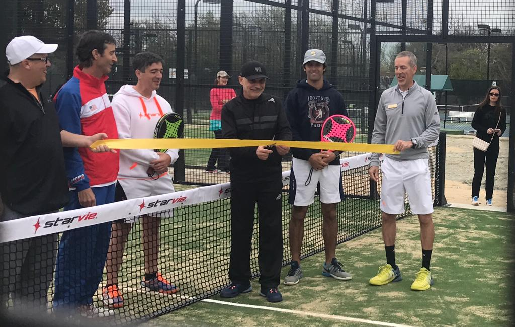 Ribbon cutting ceremony at first-ever padel club in Dallas