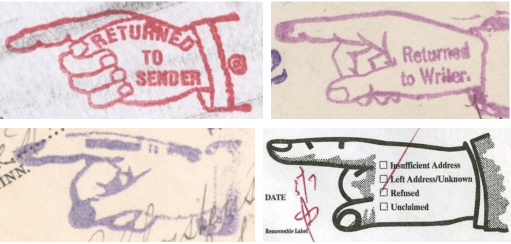 A Deep Dive on the “Return to Sender” Pointing Hand ☜