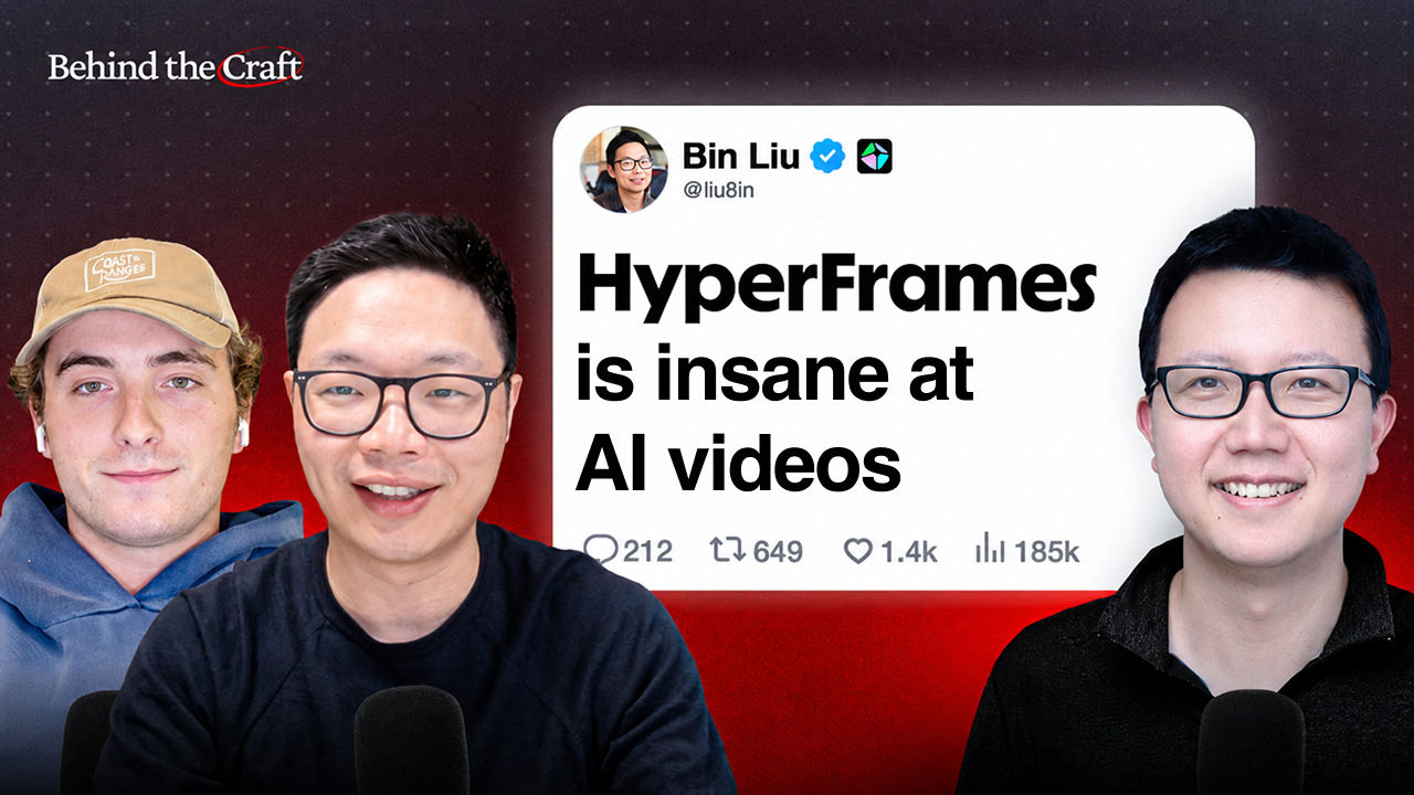 Cover image for Full Tutorial: Make Professional Launch Videos for Free with HyperFrames | Bin & Jake