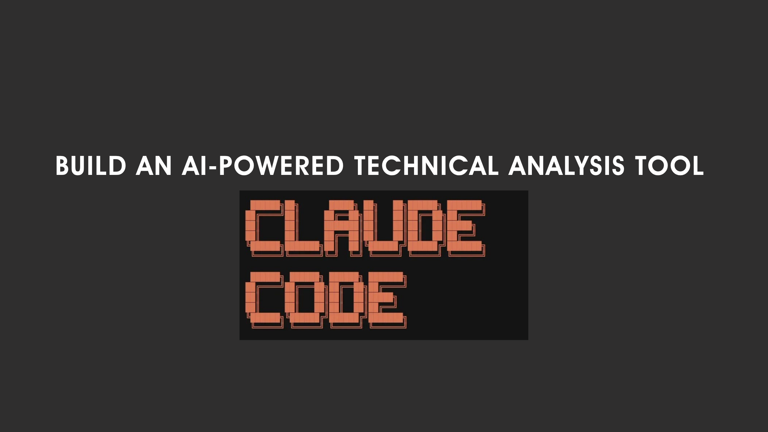 Building Ai Chart Analyzis Using Claude Code - by Weng Honn