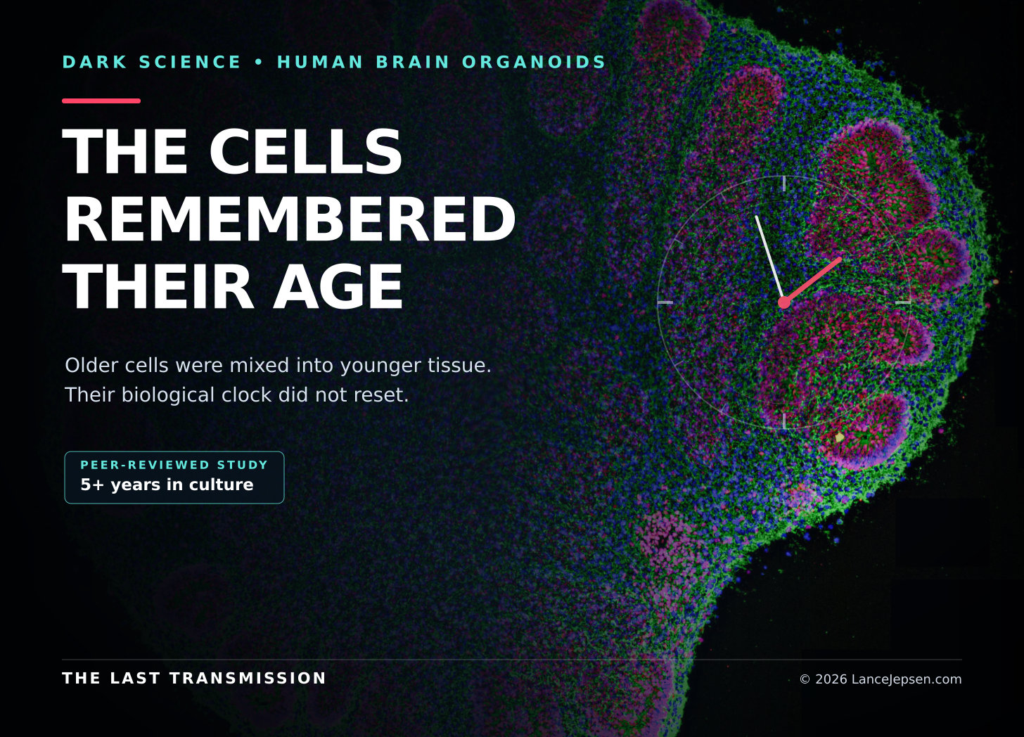 They Mixed Older Brain Cells Into Younger Tissue. The Cells Remembered Their Age.