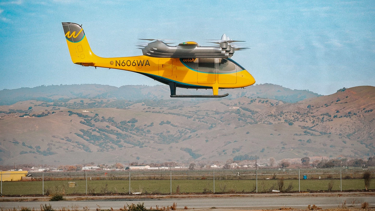 The Wisk Gen 6 eVTOL