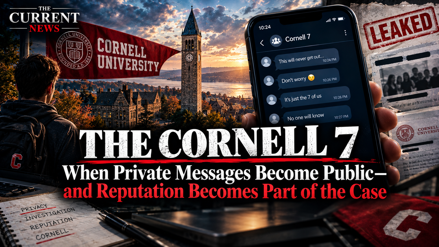 Cornell 7 Case: Texts, Consent and Reputation