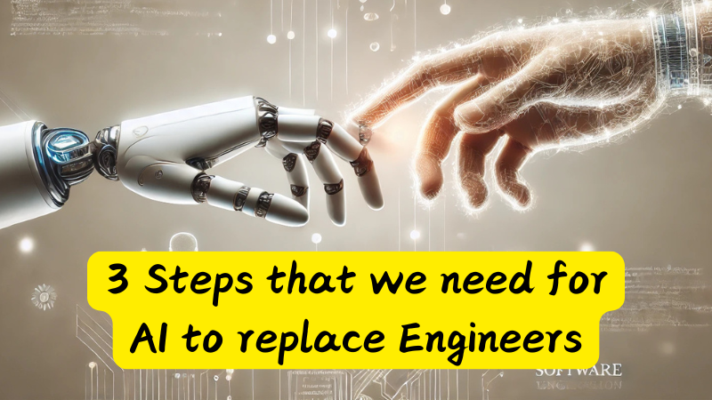 Replacing Software AI replacing Software Engineers is just silly to think | Engineering ...
