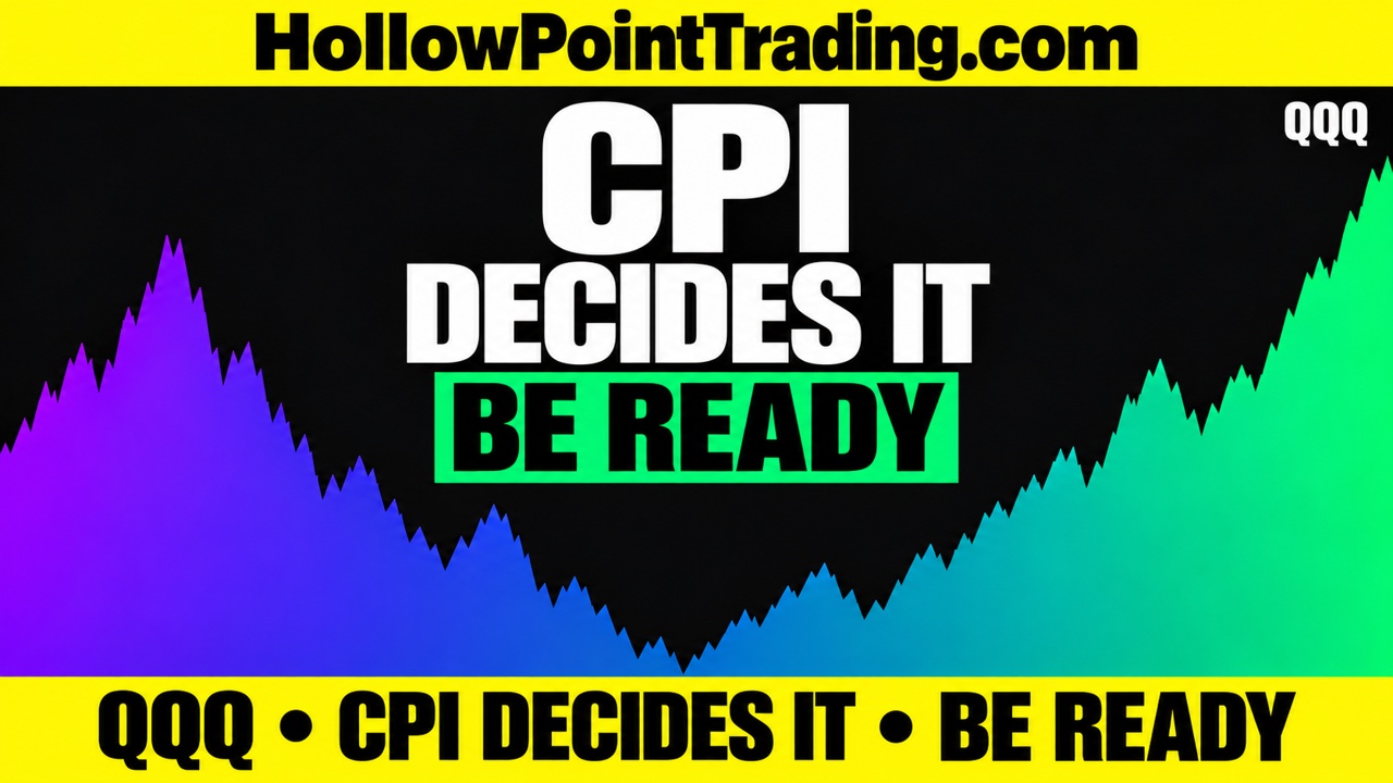 Cover for CPI Decides It: Can QQQ Bulls Defend the Rebound?