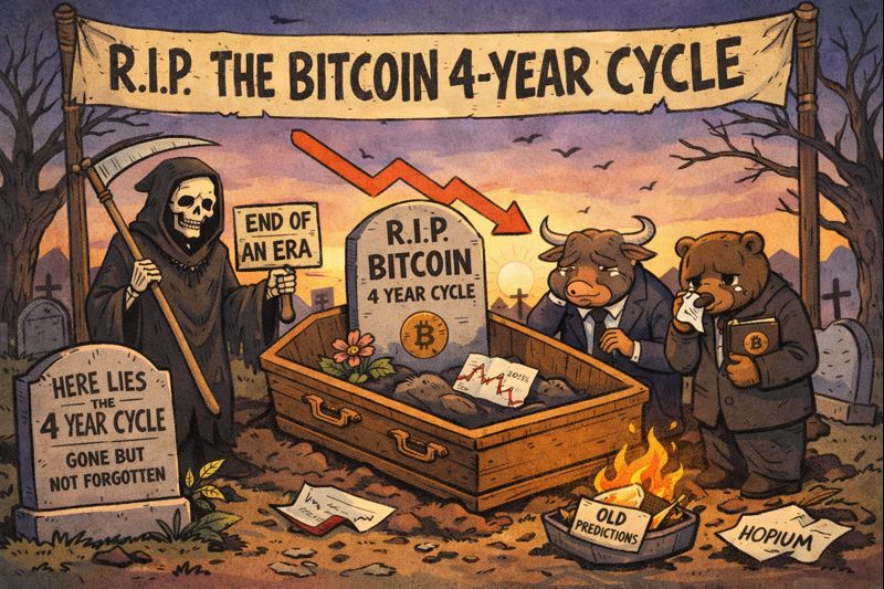 The Crypto 4 Year Cycle is dead.