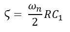 Damping factor