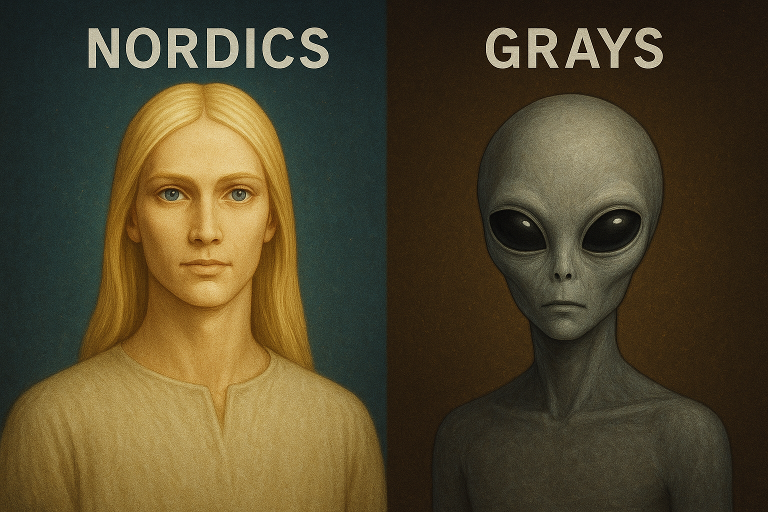 The Nordics vs. The Grays: A Comparative Study of Two Alien Archetypes