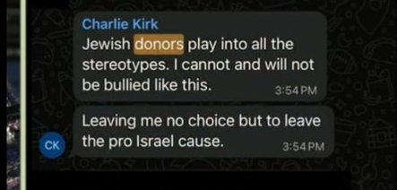 Kontroverze okoli smrti Charlieja Kirka in vpliva Izraela na njegovo organizacijo