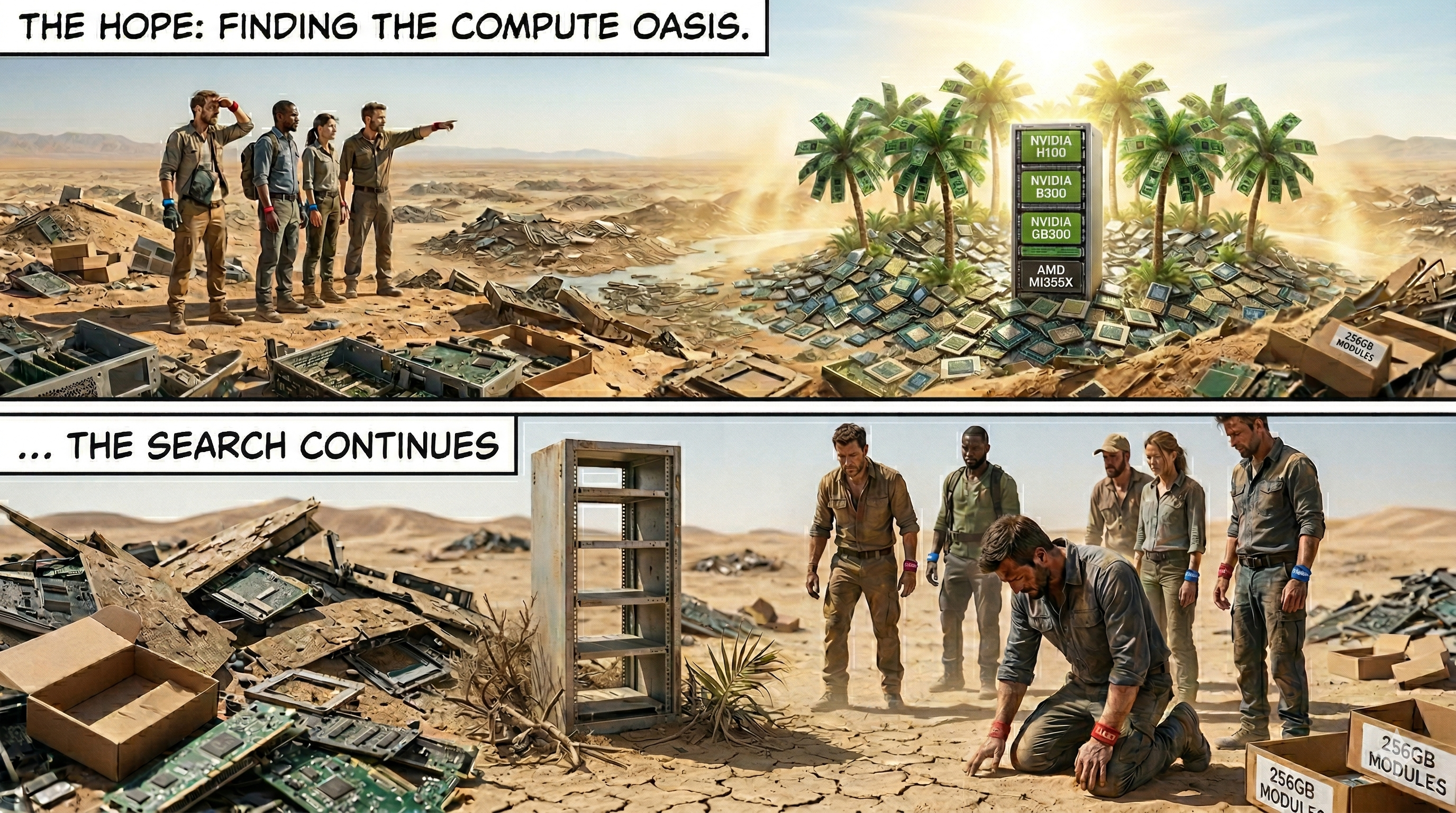 The Great GPU Shortage – Rental Capacity – Launching our H100 1 Year Rental Price Index