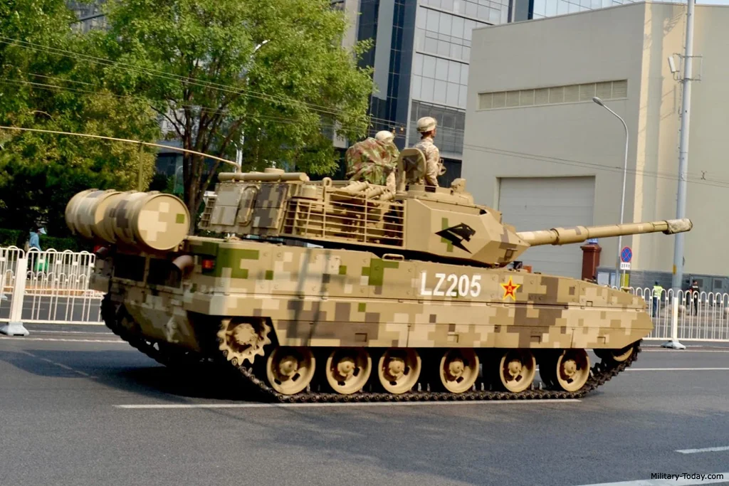 Type 15 Light Tank - Vermilion China