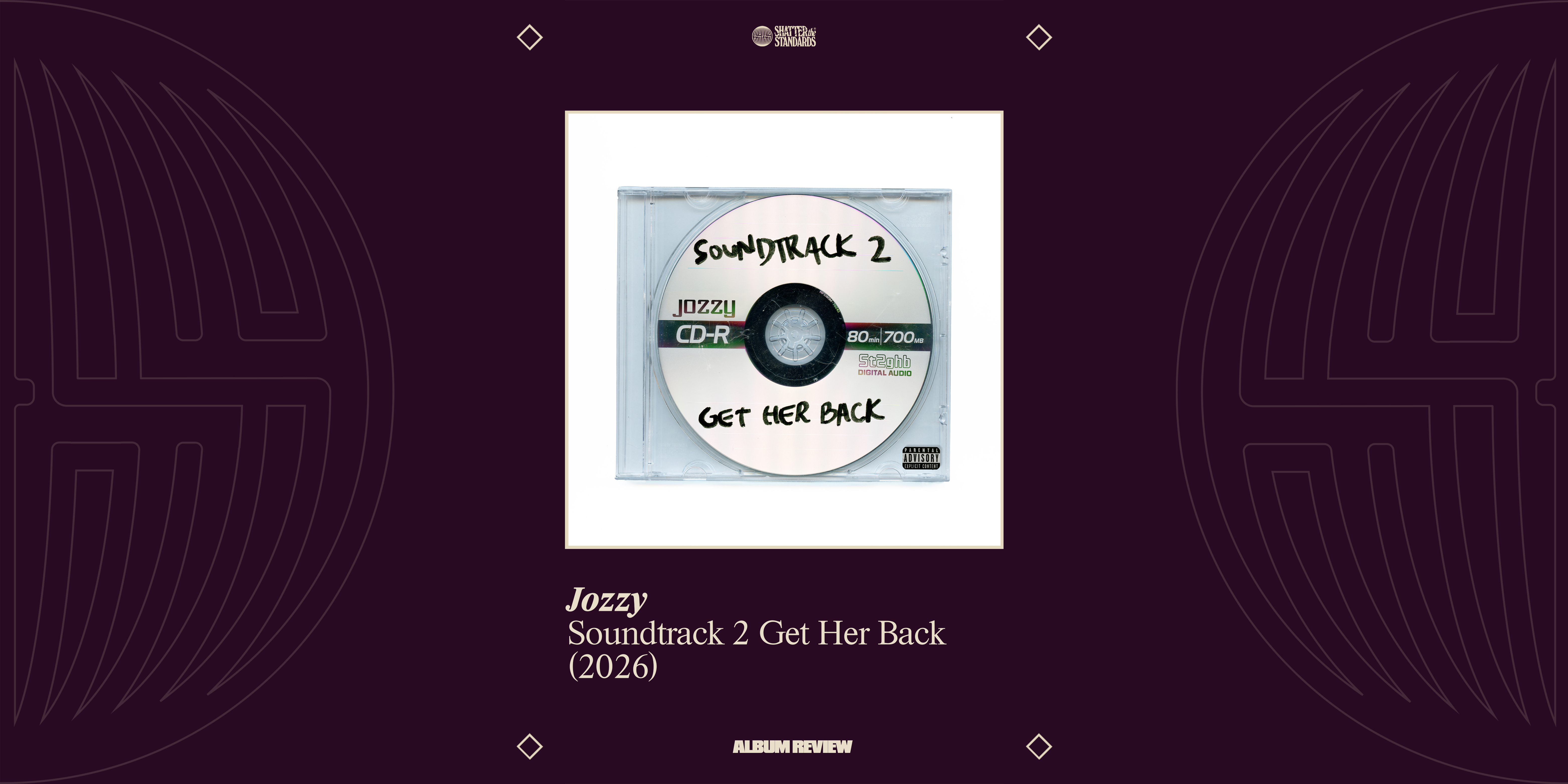 Album Review: Soundtrack 2 Get Her Back by Jozzy