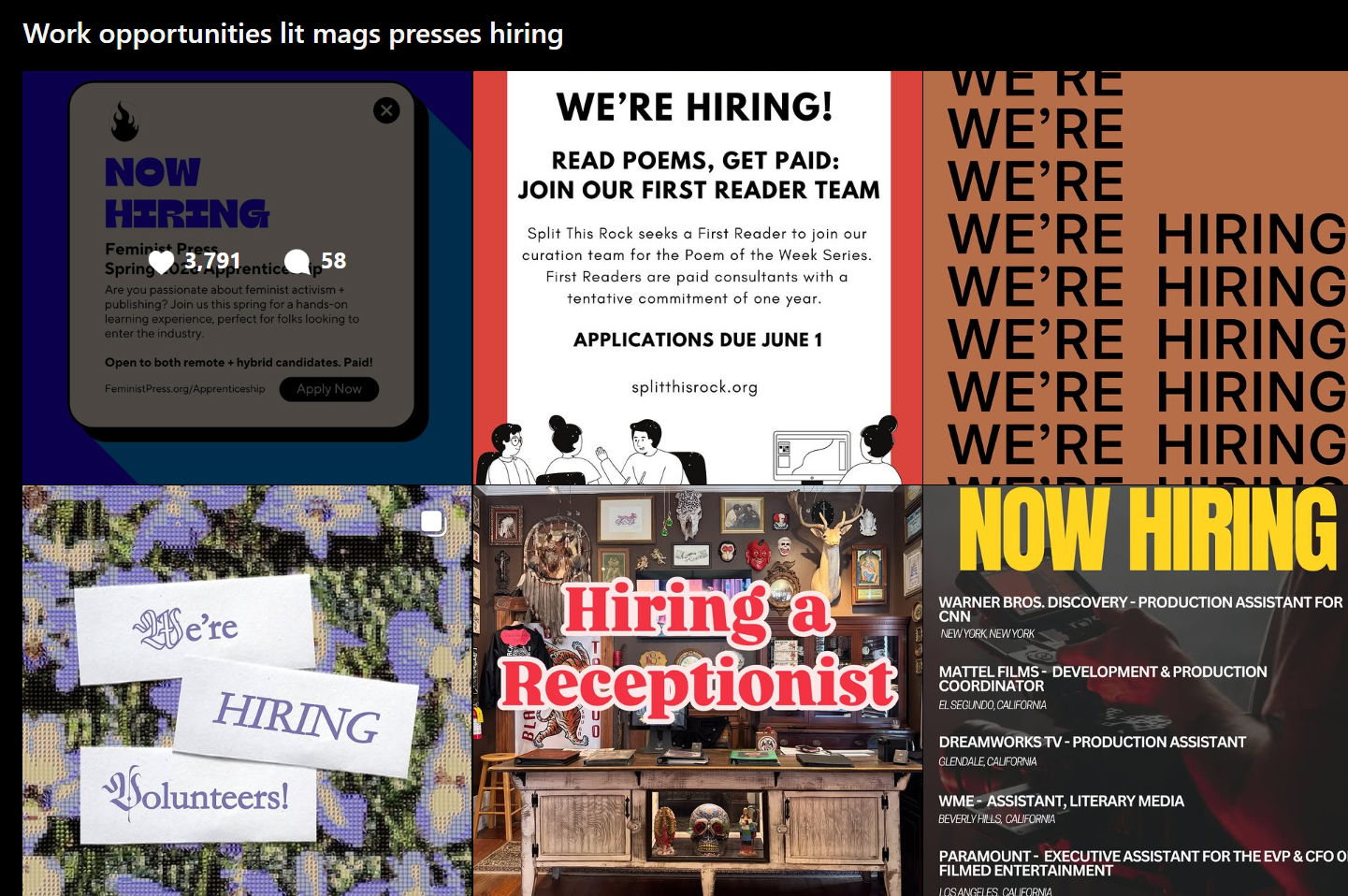How to Find Jobs with Publishers: Lit Mags, Journals & Presses
