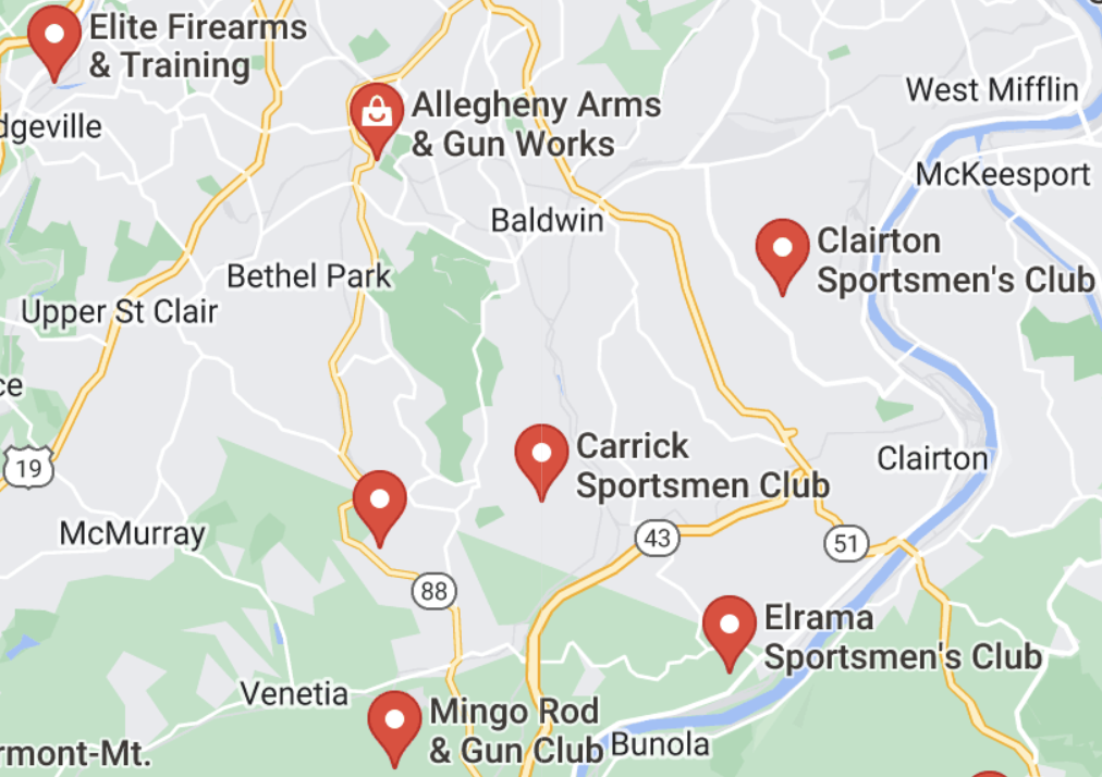 Are The Suppressed Crooks Locations Gun Clubs?