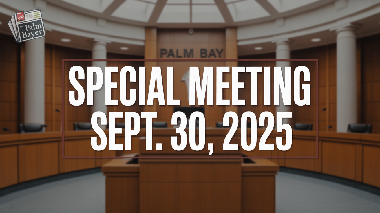 Image for article: Palm Bay council decorum meeting