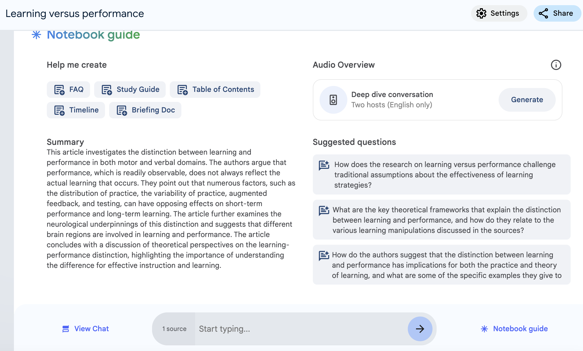 NotebookLM: The best use of AI I have found (so far)