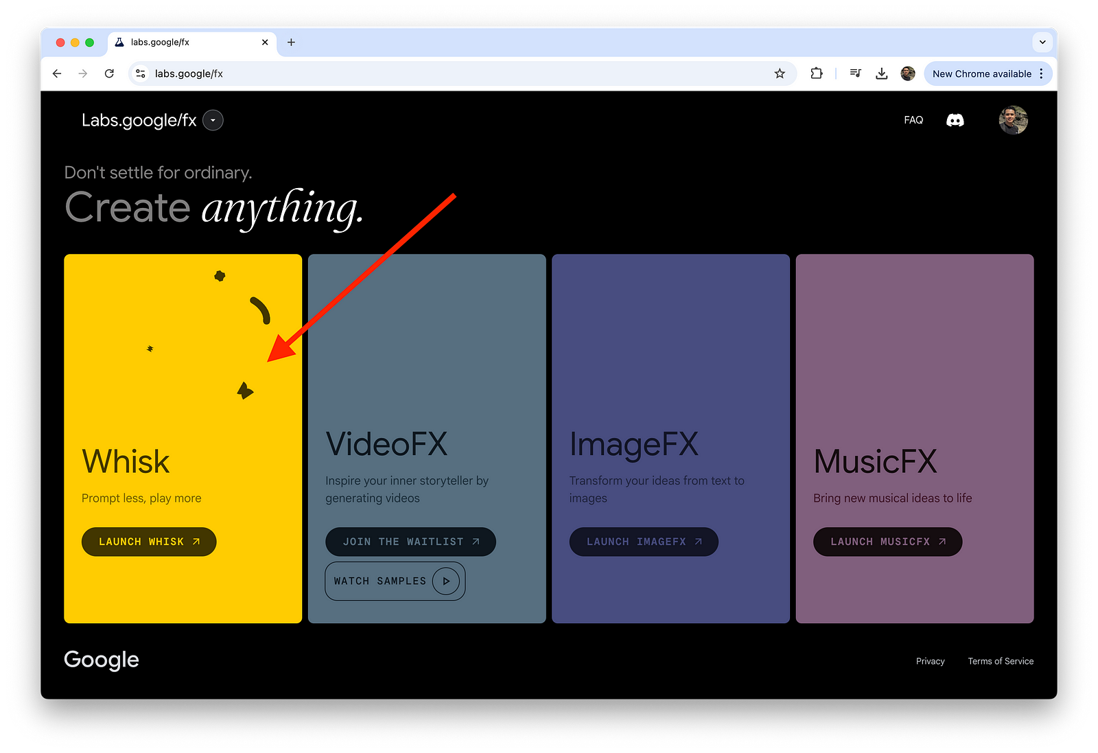 Google Releases Whisk AI Image Generator